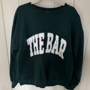 The Bar Green Sweatshirt